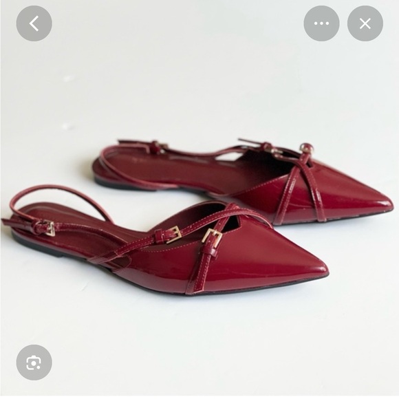 Tony Bianco Jamo Bordeaux Patent Flat size 6.5 - Picture 2 of 5